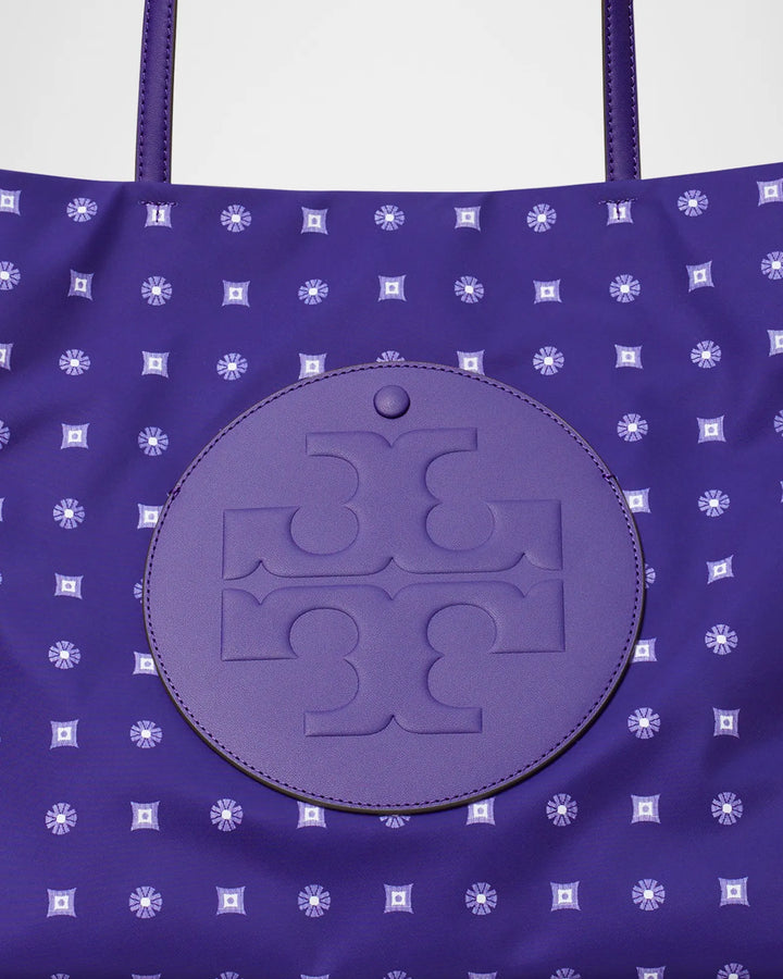 Tory Burch Ella Printed Recycled Polyester Tote Bag
