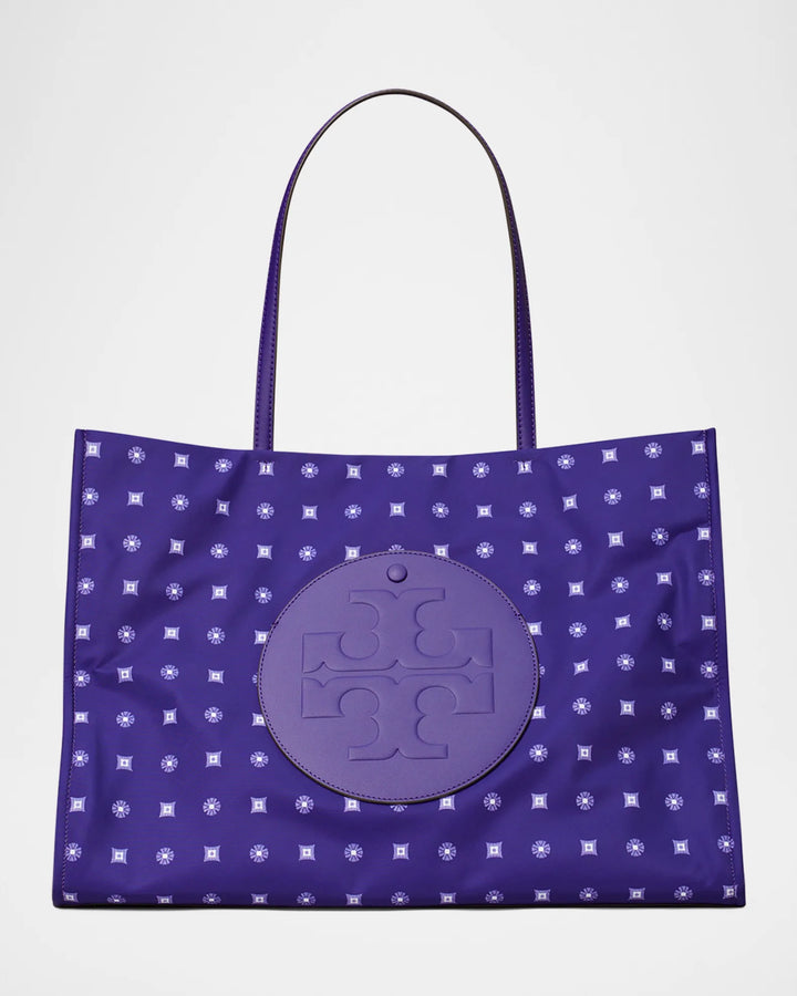 Tory Burch Ella Printed Recycled Polyester Tote Bag