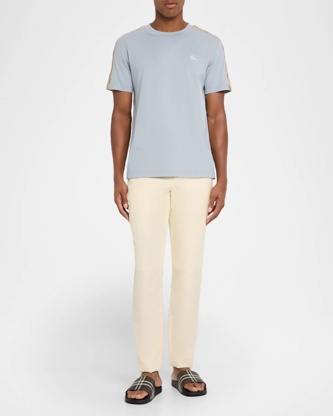 Burberry Men's Check Slides