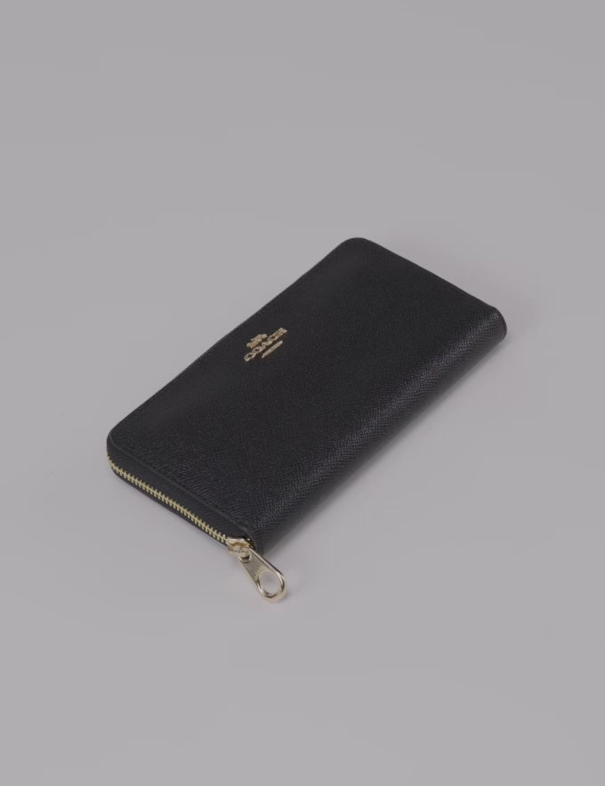 COACH Long Zip Around Wallet With Floral Print