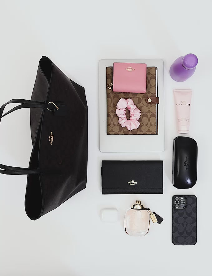 Michael Kors City Tote Bag With Floral Print